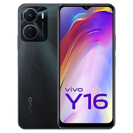 Смартфон Vivo Y16 3/32 GB Stellar Black Смартфон Vivo Y16 3/32 GB Stellar Black