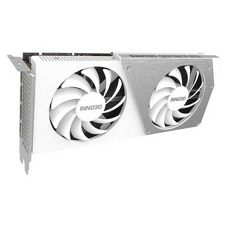 Видеокарта 16GB Inno3D RTX4060 Ti TWIN X2 OC WHITE N406T2-16D6X-178055W