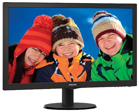 Монитор 23.6" Philips 243V5QHABA/01