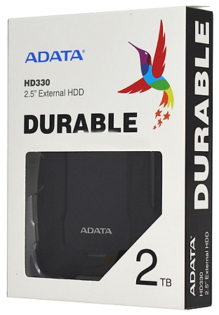 Внешний жесткий диск 2 TB ADATA HD330 AHD330-2TU31-CBK