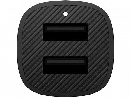 Автомобильное ЗУ Playa by Belkin Car Charger 24W Dual USB-A Black