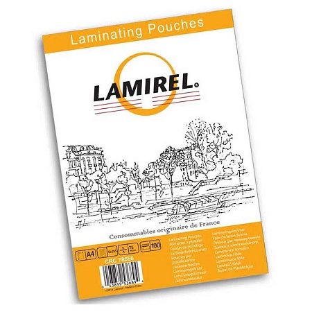 Пленка для ламинирования Fellowes Lamirel А4 75мкм 100 шт.