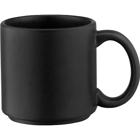 Чашка Ardesto Trento 400мл керамика черный