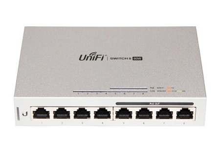 Коммутатор Ubiquiti UniFi Switch 8 60W US-8-60W