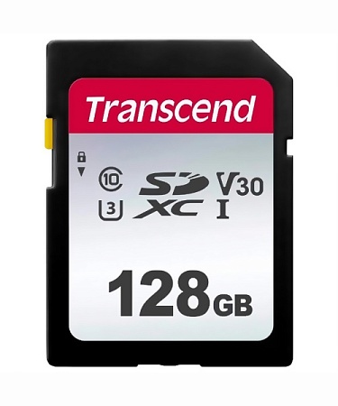 Карта памяти SD 128GB Transcend TS128GSDC300S