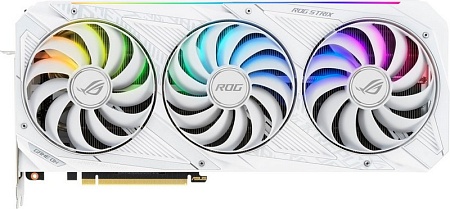 Видеокарта 8Gb ASUS ROG-STRIX-RTX3070-O8G-WHITE-V2