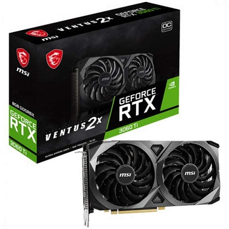 Видеокарта 8Gb MSI RTX3060Ti VENTUS 2X 8GD6X OC