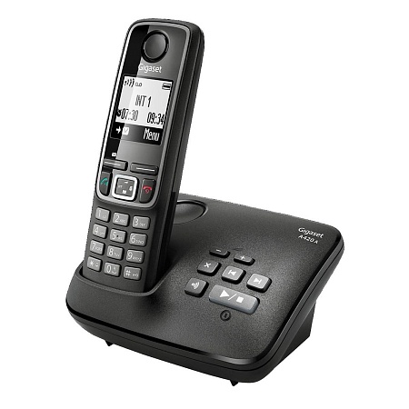 Телефон беспроводной Gigaset A420A DECT черный
