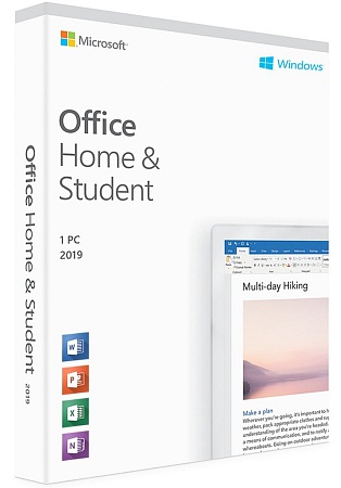 Microsoft Office Home and Student 2019 Russian Medialess 79G-05206