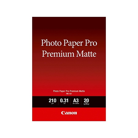 Матовая фотобумага Canon Pro Premium Matte PM-101 A3 20 шт.