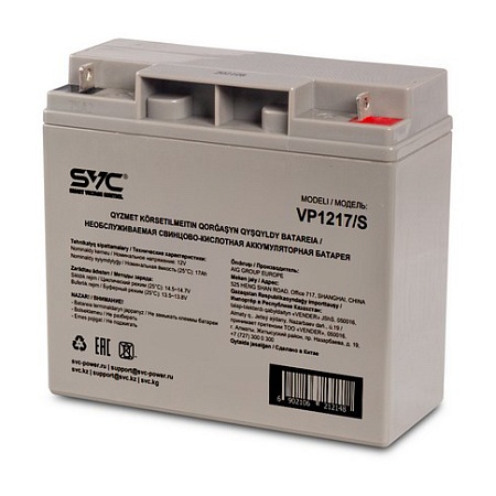 Батарея для ИБП SVC VP1217/S 12В 17 Ач (180*77*167)