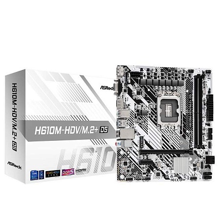 Материнская плата ASRock H610M-HDV/M.2+D5