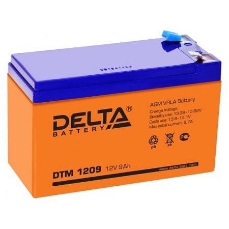 Аккумуляторная батарея Delta DTM 1209 4614010050010