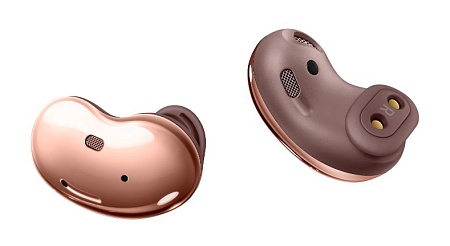 Bluetooth Гарнитура Samsung Galaxy Buds Live bronze
