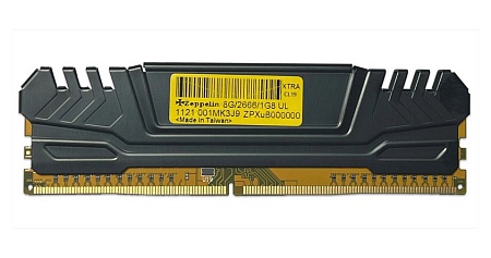 Оперативная память 8Gb Zeppelin XTRA DDR4 PC-21300 2666 MHz Gold PCB