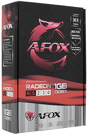 Видеокарта 1 GB Afox R5 230 AFR5230-1024D3L9-V2