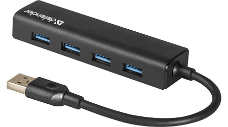 Разветвитель Defender Quadro Express USB 3.0, 4 порта