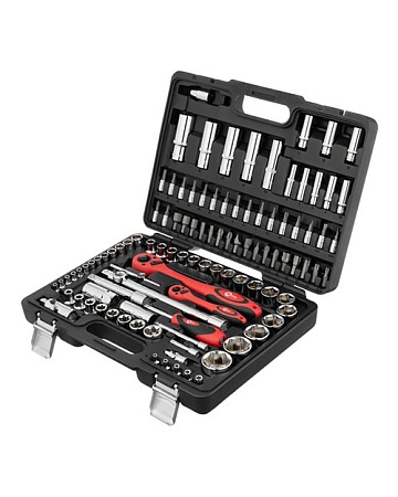 Профессиональный набор инструментов 1/2" & 1/4", 108ед.Cr-V