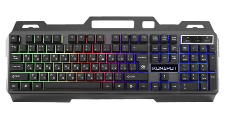 Клавиатура Defender IronSpot GK-320L черный