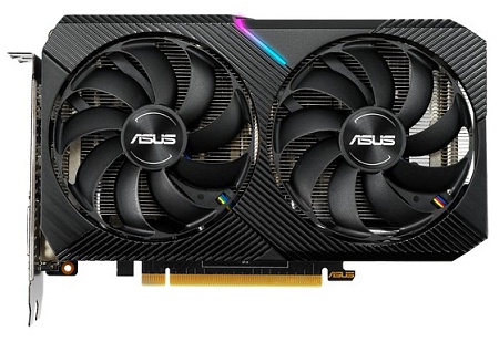 Видеокарта 6GB Asus GTX1660 SUPER DUAL OC MINI DUAL-GTX1660S-O6G-MINI
