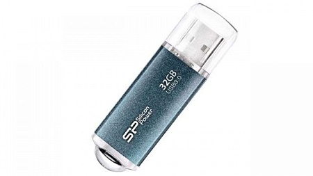 USB flash  32GB Silicon Power, Marvel M01, SP032GBUF3M01V1B, USB 3.1, blue