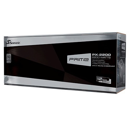 Блок питания 2200W ATX Seasonic Prime PX-2200 SRP-PPX222-A5A22ST