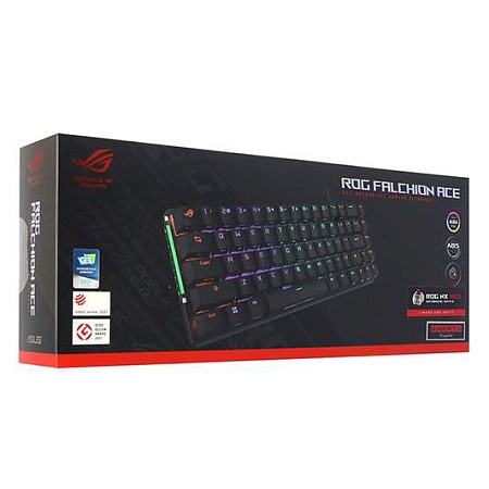 KeyBoard  USB ASUS M602 FALCHION ACE, Mechanical, black