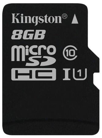 Карта памяти MicroSD 8GB Kingston SDC10G2/8GBSP