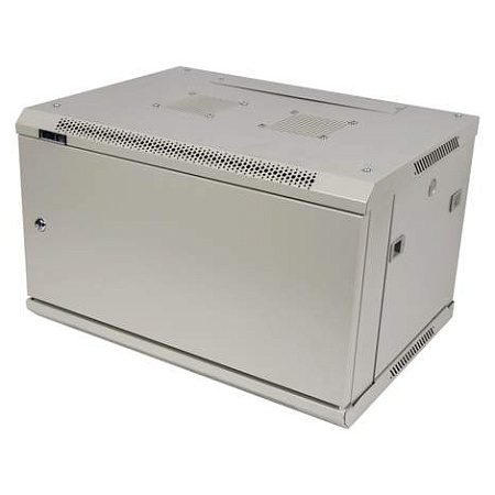 Шкаф настенный Lanmaster TWT-CBWPM-6U-6X4-GY