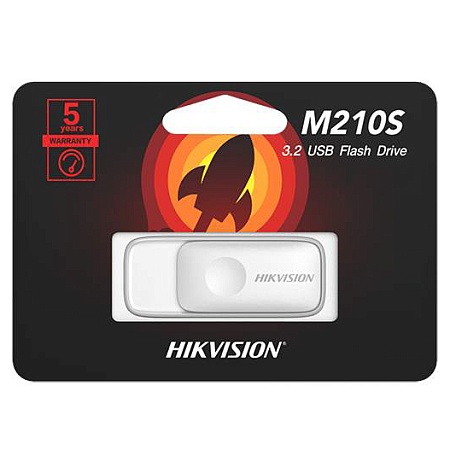 USB-накопитель 64GB Hikvision HS-USB-M210S/64G/U3 white
