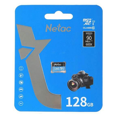 Карта памяти Netac NT02P500STN-128G-S 128GB