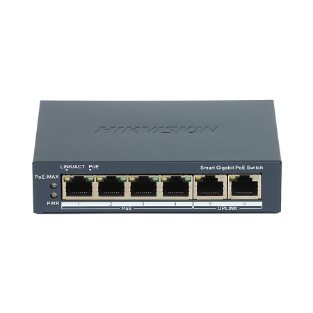 Коммутатор Hikvision DS-3E1506P-EI/M-4P1T1F