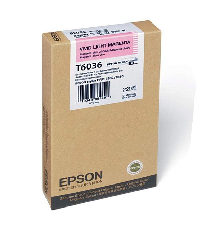 Картридж Epson C13T603600 пурпурный