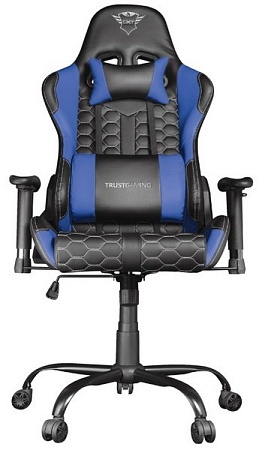 Игровое компьютерное кресло Trust GXT 708B Resto синий