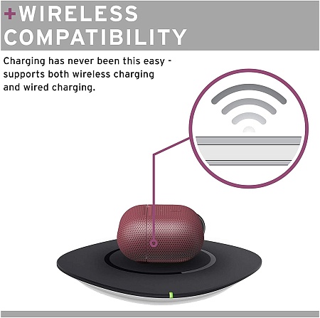 Чехол для наушников UAG Pro DOT Silicone, Aubergine 10251K314747