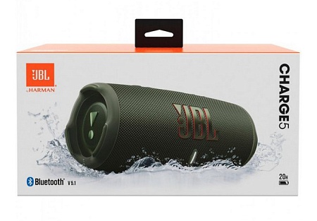 Портативная колонка JBL Charge 5 JBLCHARGE5GRN
