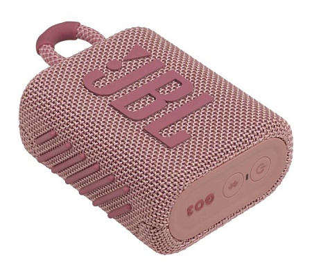 Портативная колонка JBL Go 3 Pink JBLGO3PINK