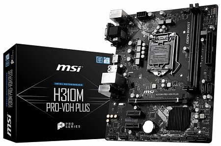 Материнская плата MSI H310M PRO-VDH PLUS