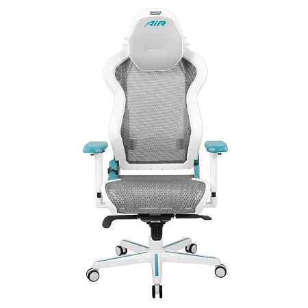 Игровое кресло DXRacer Air-B-Grey Mesh-Cyan&White