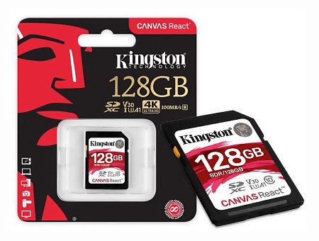 Карта памяти SD 128GB Kingston SDR/128GB