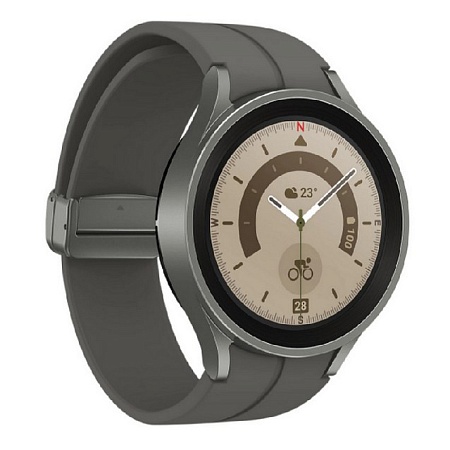 Смарт часы Samsung Galaxy Watch5 Pro 45mm SM-R920NZTACIS titanium