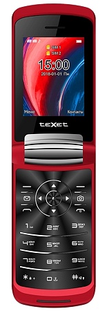 Мобильный телефон Texet TM-317 Красный