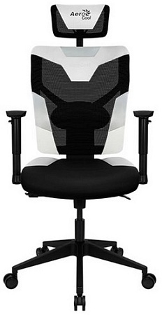 Игровое компьютерное кресло Aerocool Guardian-Azure White
