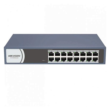Коммутатор Hikvision DS-3E0116R-O
