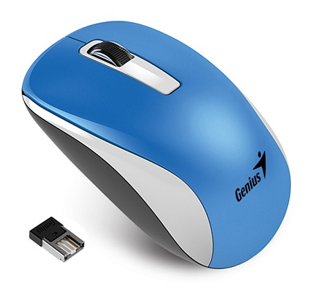 Компьютерная мышь Genius NX-7010 Бело-Голубой Компьютерная мышь Genius NX-7010 Бело-Голубой