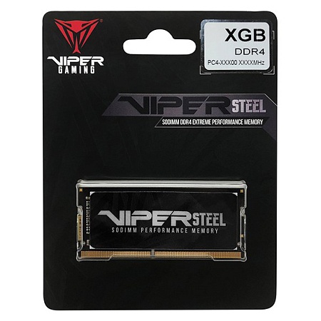 SO-DIMM DDR4 16 GB <2666MHz> Patriot Viper Steel, PVS416G266C8S, CL18