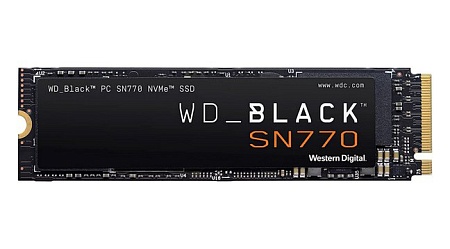 SSD накопитель 500GB WD Black SN770 WDS500G3X0E