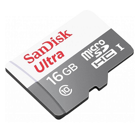 Карта памяти MicroSD SanDisk 16GB SDSQUNB-016G-GN3MN