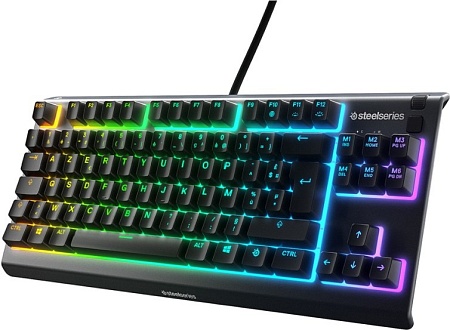 Клавиатура Steelseries Apex 3 TKL RU 64817 черный