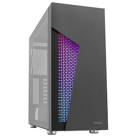 Корпус для ПК SAMA W02 Mesh Metall Grey